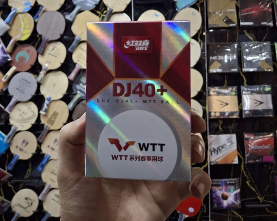 توپ پینگ پنگ دبل هپینس WTT بسته 6 تایی