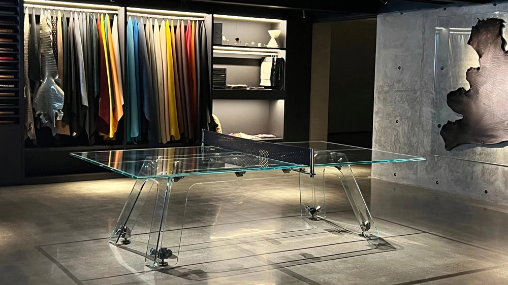 قیمت و خرید میز پینگ پنگ شیشه ای