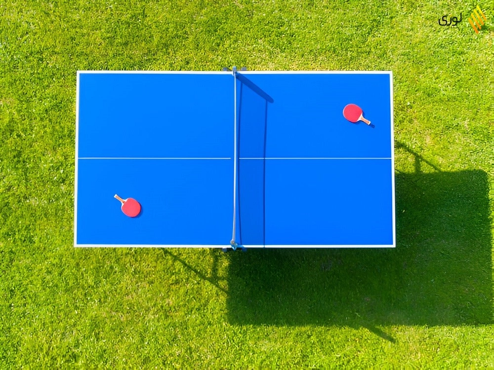 عکس میز پینگ پنگ