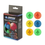 توپ دونیک شیلکروت رنگی بسته ۶ تایی