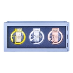 ست مدال پینگ پنگ سه تایی